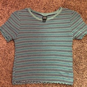 wild fable girls striped top size xs